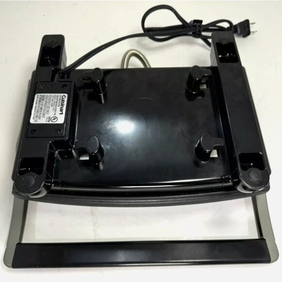 Cuisinart Griddler Panini & Sandwich Press GR-1 Tested Works Stainless Steel - Picture 9 of 9